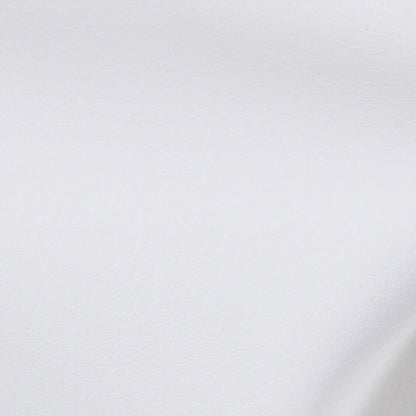 Pristine White Pebbled Vinyl - Detail