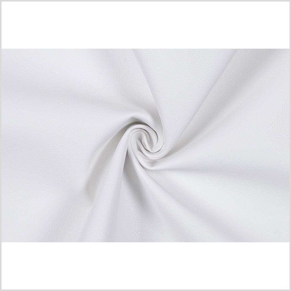 Pristine White Pebbled Vinyl - Full