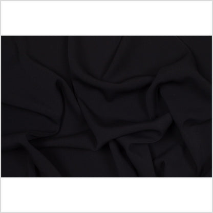Thoery Black Heavy Stretch Silk Georgette - Full