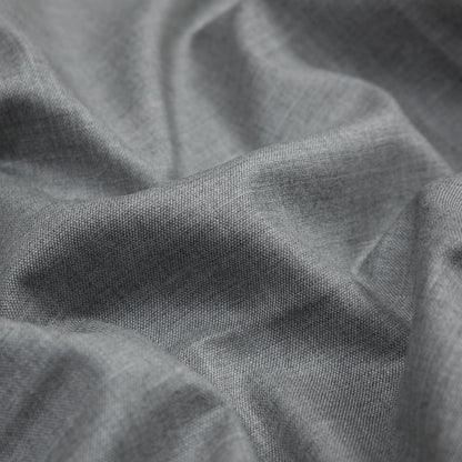 Theory Light Heather Gray Stretch Wool Canvas Detail
