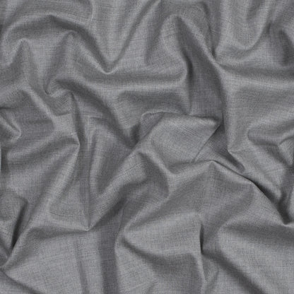 Theory Light Heather Gray Stretch Wool Canvas