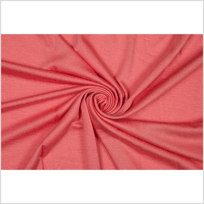 Flamingo Pink Stretch Viscose Jersey - Full