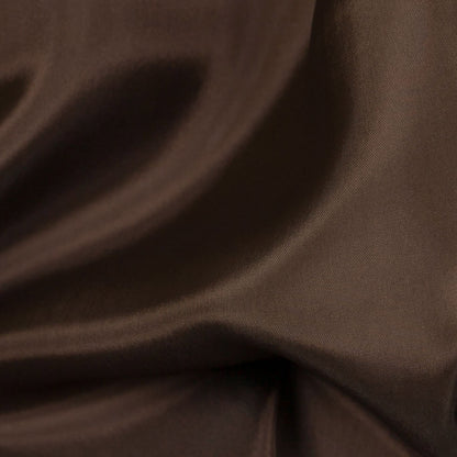 Milk Chocolate Bemberg Viscose Lining Detail