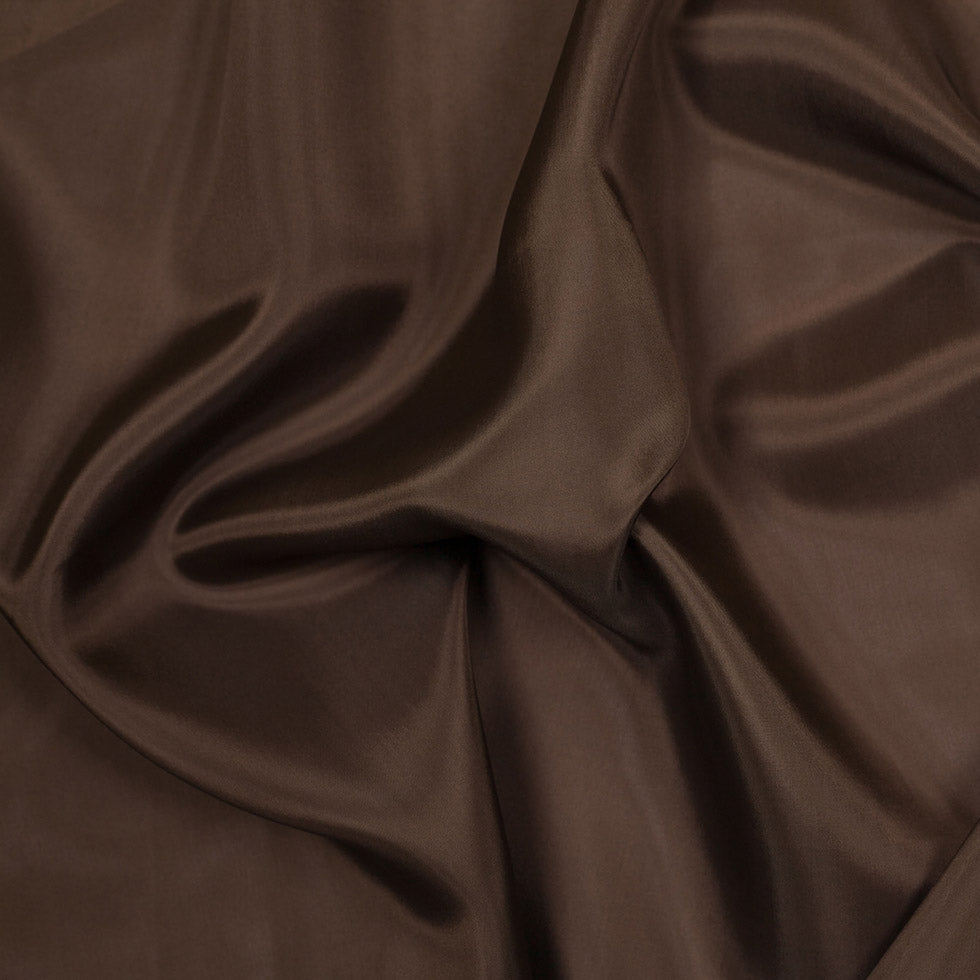 Milk Chocolate Bemberg Viscose Lining