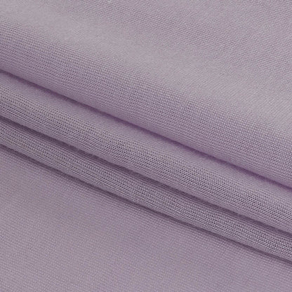 Lilac Sheer Rayon Stretch Jersey Folded