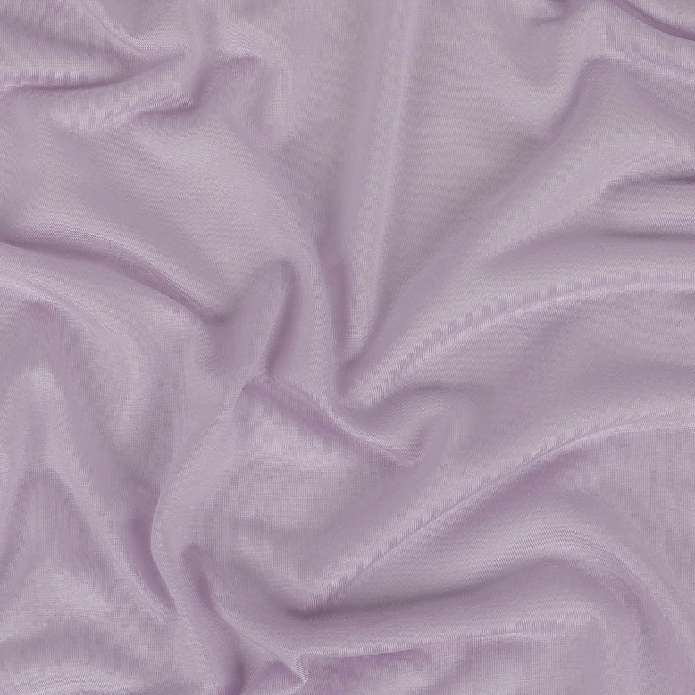 Lilac Sheer Rayon Stretch Jersey