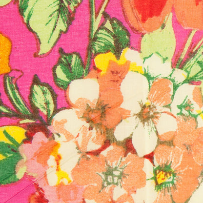 Very Berry Floral Cotton Print Detail