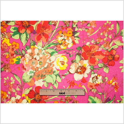 Very Berry Floral Cotton Print Full