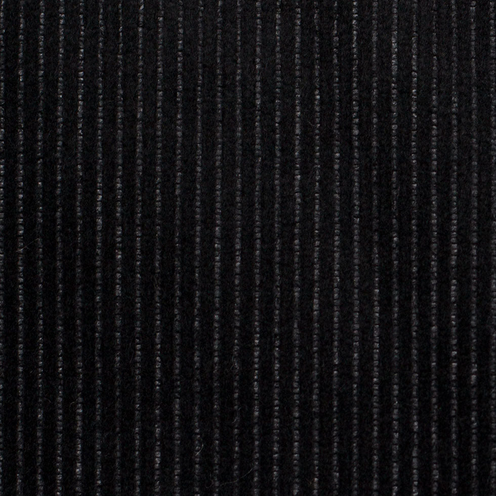 Black Ribbed Velvet Detail