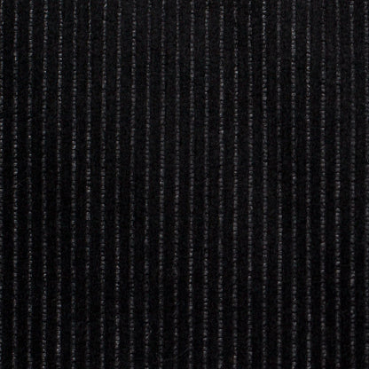 Black Ribbed Velvet Detail