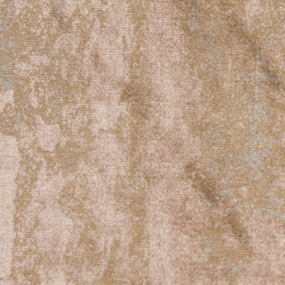 Metallic Rose Gold Abstract Velvet Detail