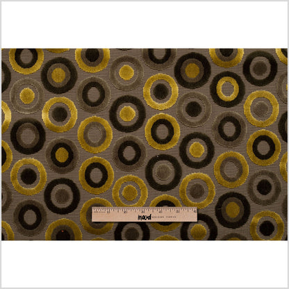 Green Geometric Velvet Full