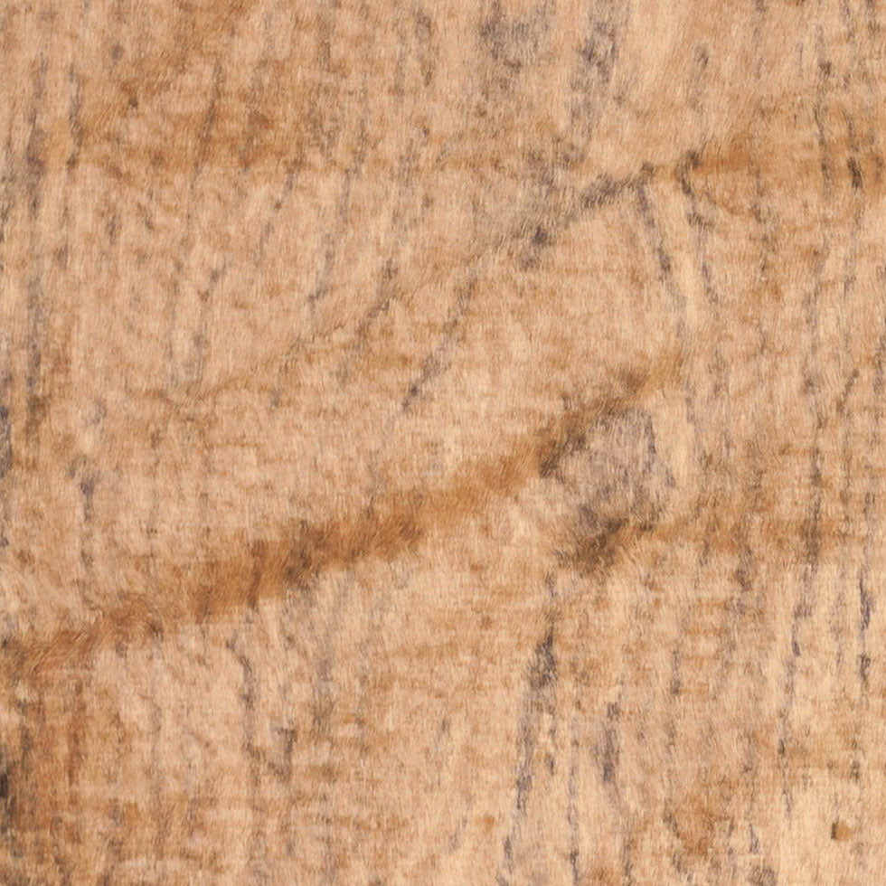 Famous NYC Designer Doe Brown Faux Fur Detail