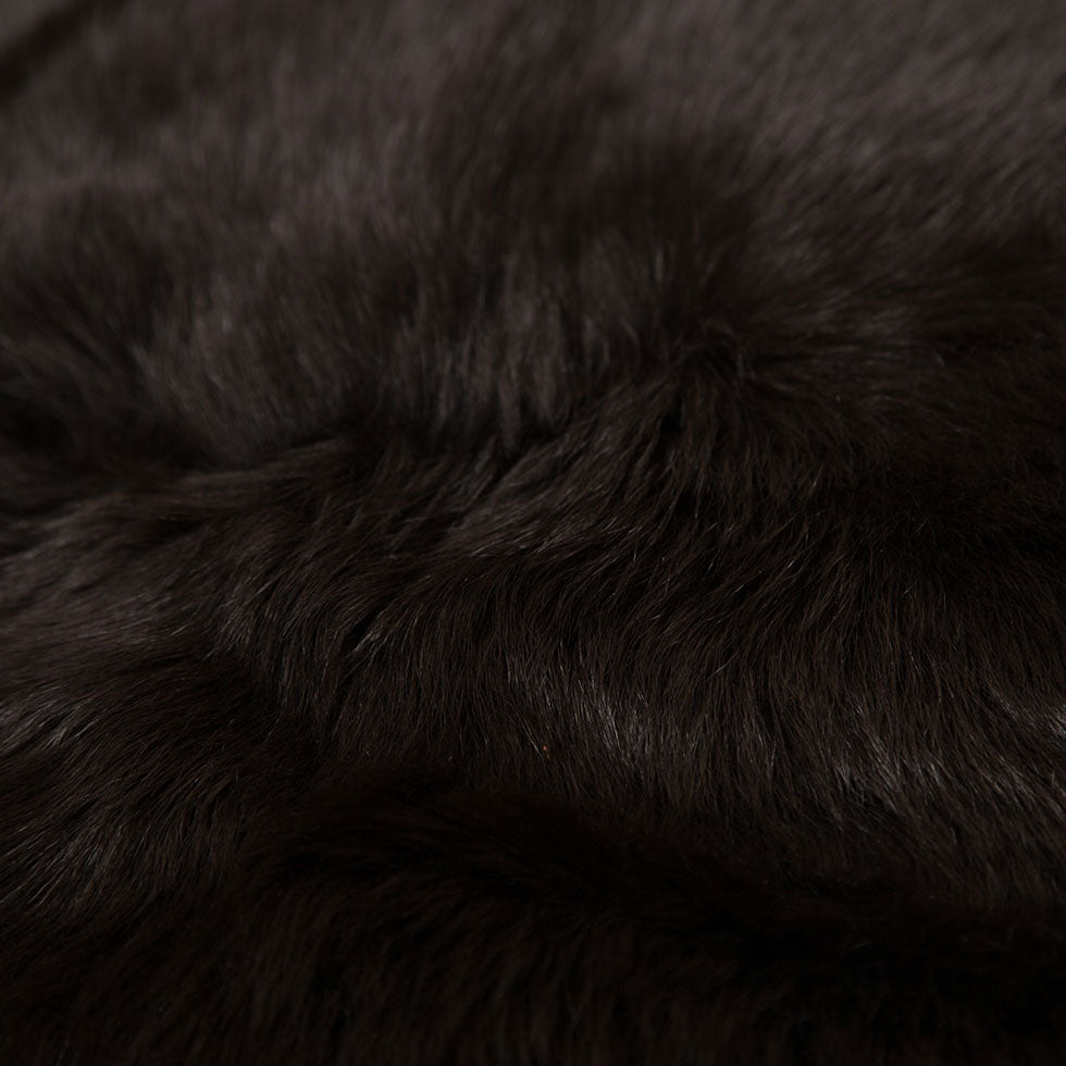 Small Toscana Brown Lamb Fur - Folded