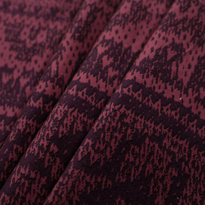 Damson Stretch Cotton Velveteen Folded