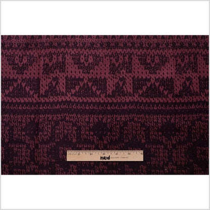 Damson Stretch Cotton Velveteen Full