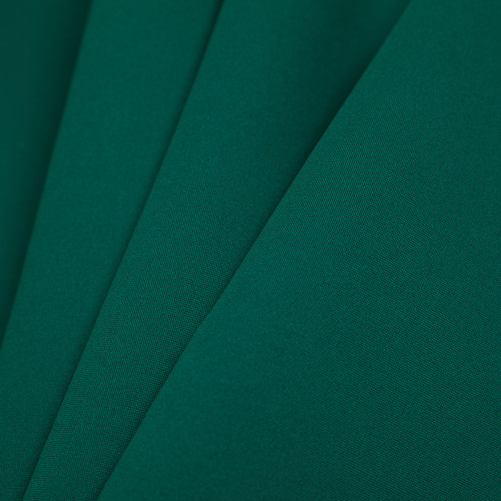 Tango Red/Alpine Green Double-Faced Neoprene/Scuba Fabric Detail