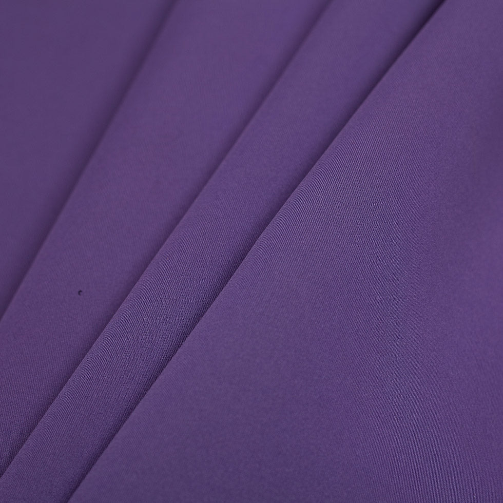 Paisley Purple/Mood Blue Double-Faced Neoprene/Scuba Fabric Detail