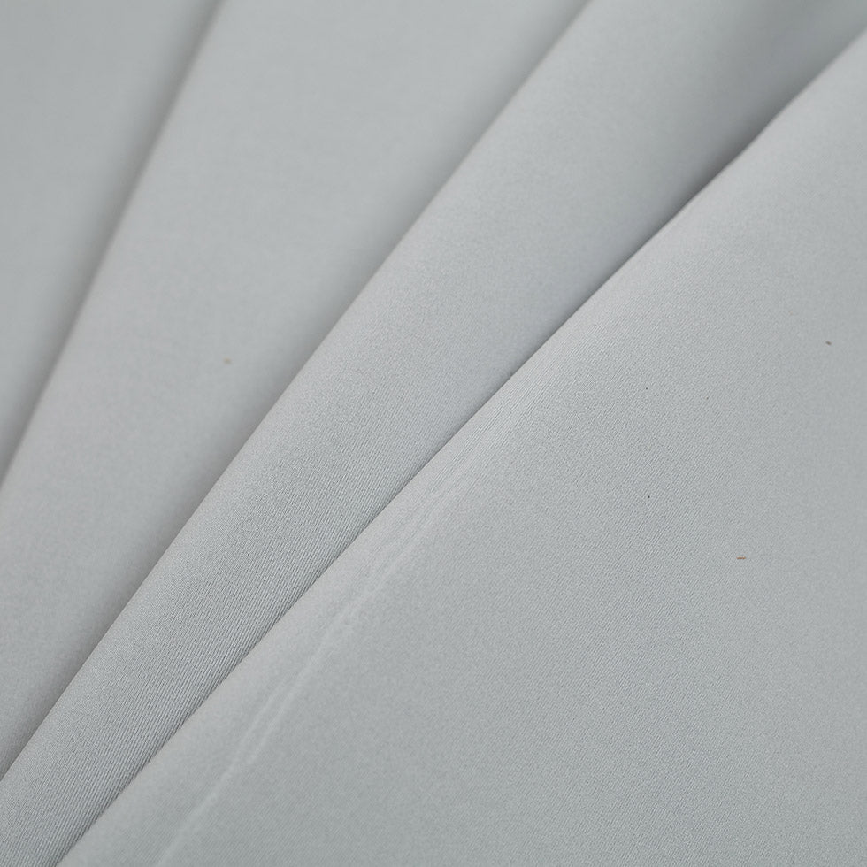 Metal/Tile Blue Double-Faced Neoprene/Scuba Fabric Detail