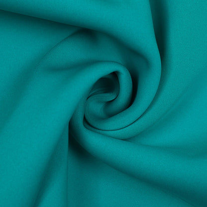 Metal/Tile Blue Double-Faced Neoprene/Scuba Fabric Full