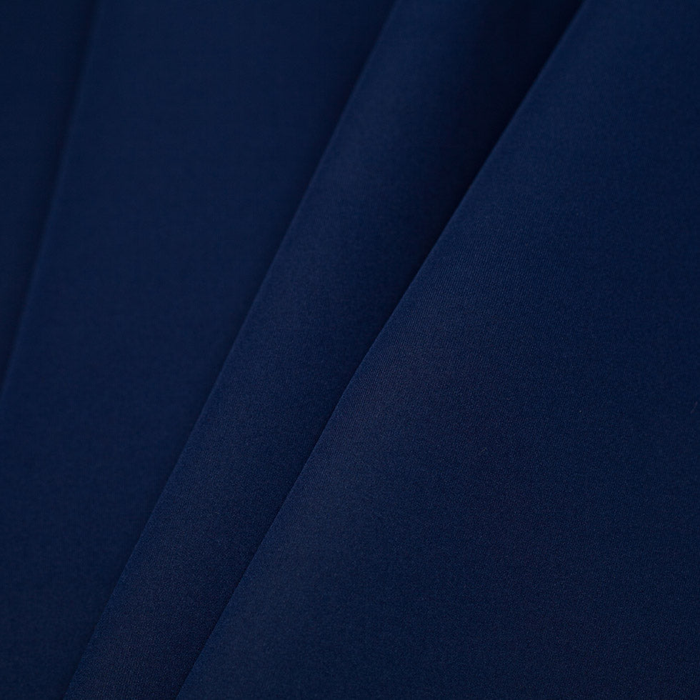 Twilight Blue/Lime Double-Faced Neoprene/Scuba Fabric - Detail