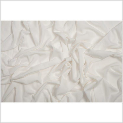 Ralph Lauren White Viscose Matte Jersey Full