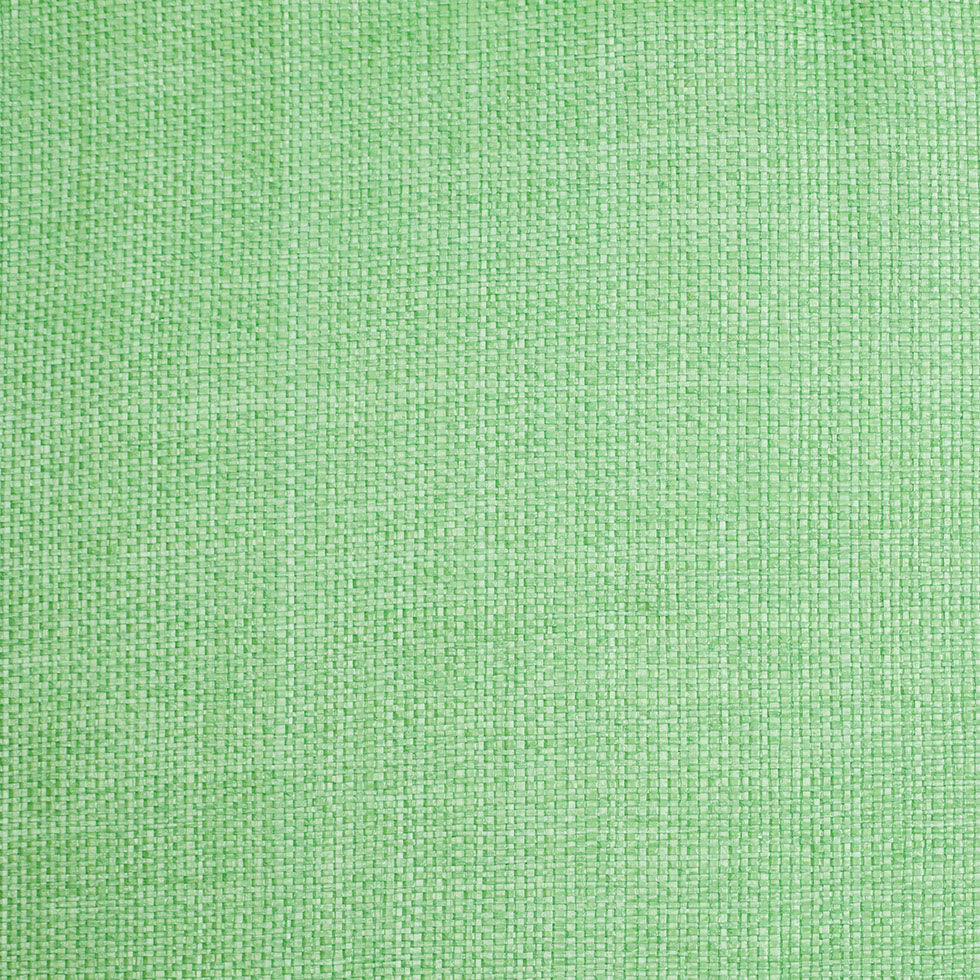 Italian Grass Green Raffia-Like Novelty Woven