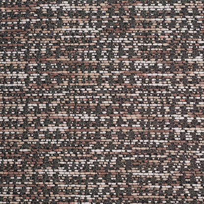 Metallic Black/Brown/White Abstract Novelty Woven