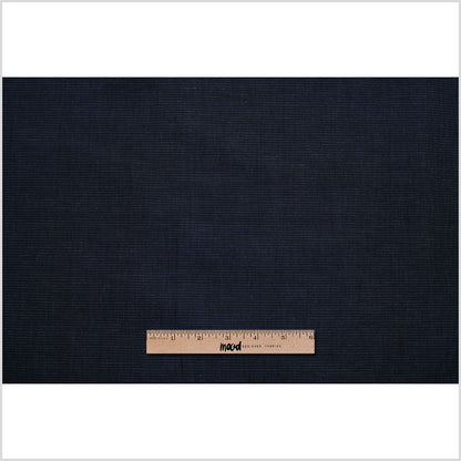 Theory Uniform Navy Striped Stretch Cotton-Linen Blend Full