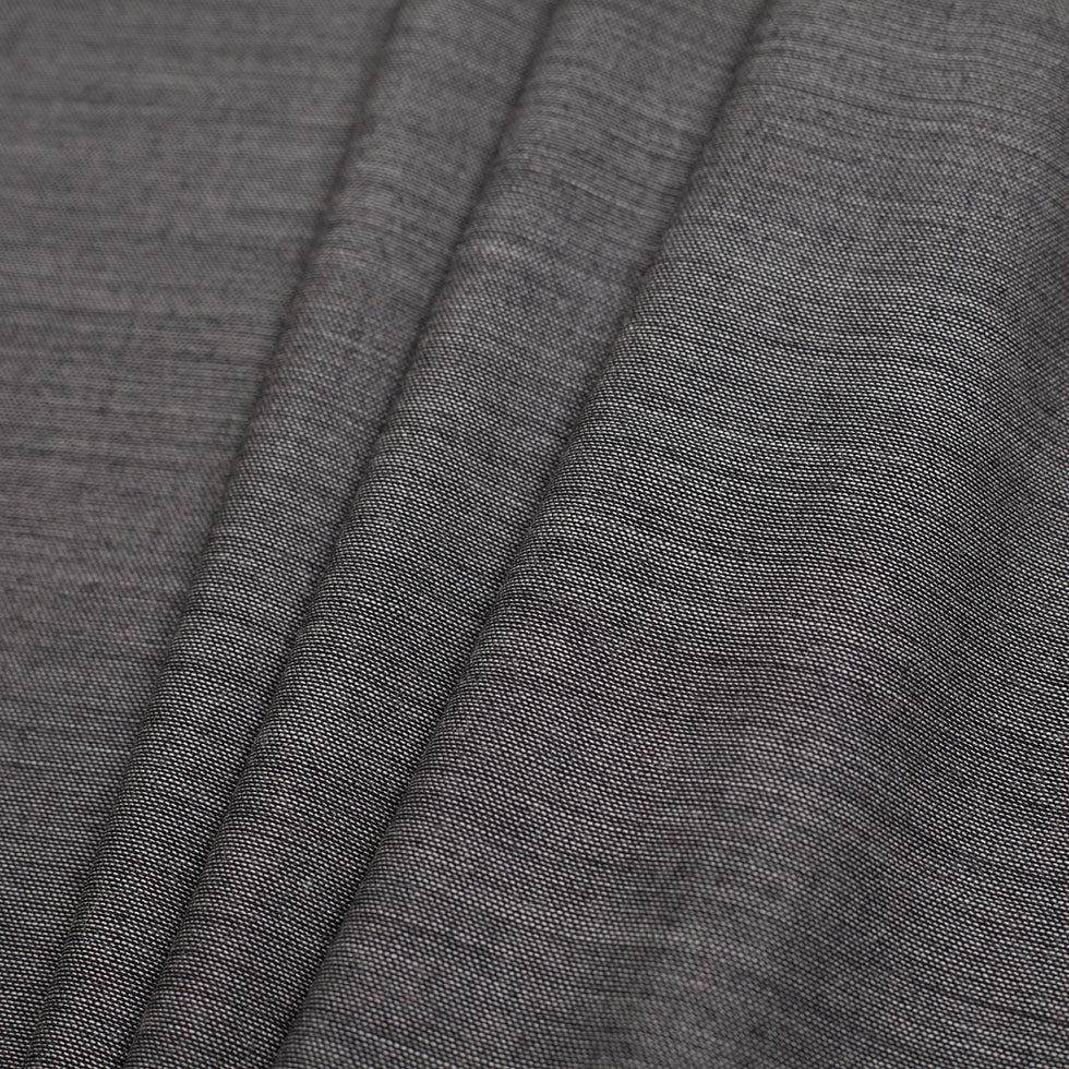 Theory Dark Charocal Stretch Wool Suiting Folded