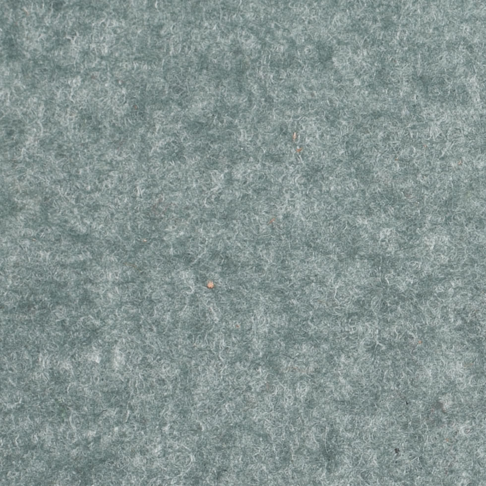 Heathered Jungle Green Felted Wool Blend - Detail