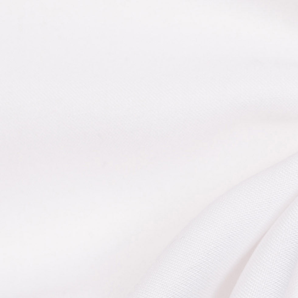 White Rayon Challis Detail