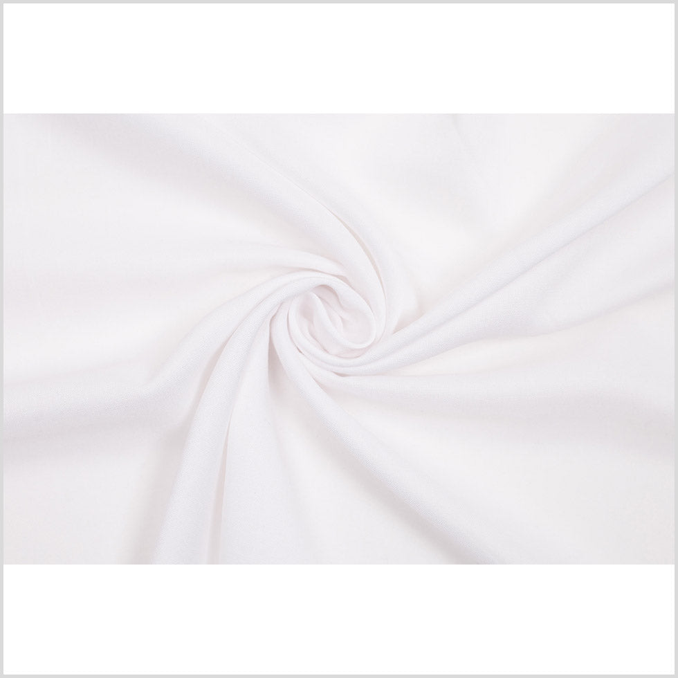 White Rayon Challis Full