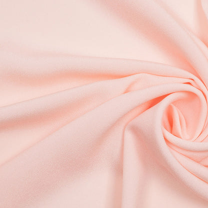 Blush Mechanical Stretch Polyester Crepe de Chine