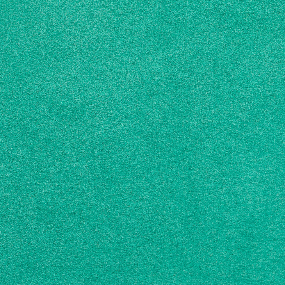 Italian Marine Green Alcantara Faux Ultra Suede - Detail