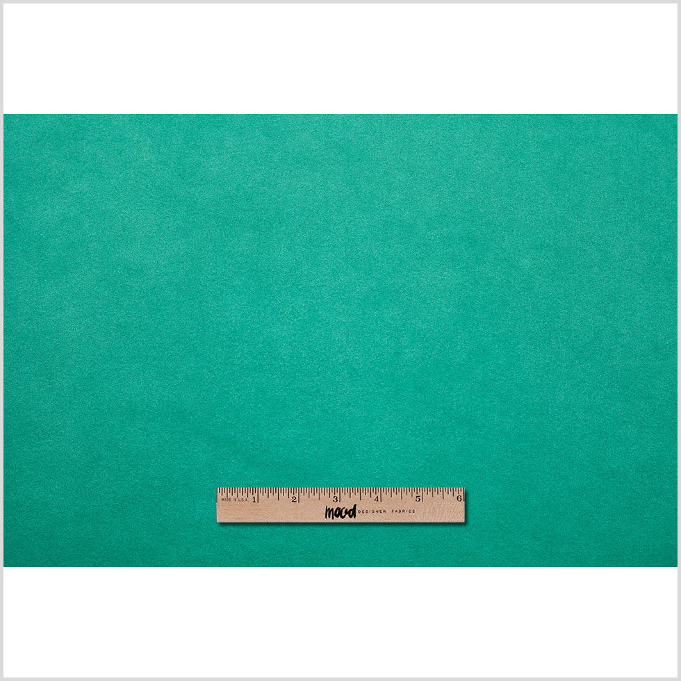 Italian Marine Green Alcantara Faux Ultra Suede - Full