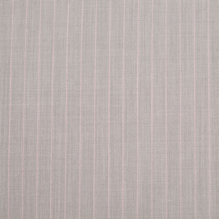template--25130090922057__main-Italian Light Taupe Striped Stretch Polyester Suiting