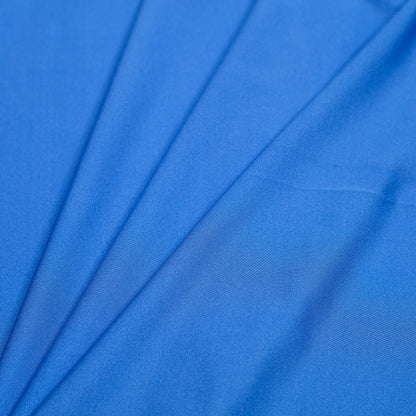 Royal Blue 4-Way Stretch Swimwear Tricot - Folded