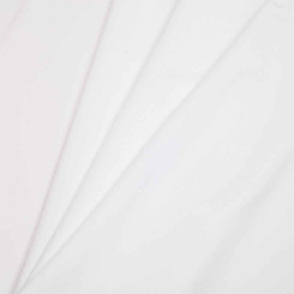 5.6oz Matte Tricot with High Compression - White - Jolie Collection Folded