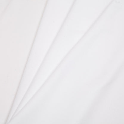 5.6oz Matte Tricot with High Compression - White - Jolie Collection Folded