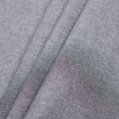 Black Cotton Chambray Detail