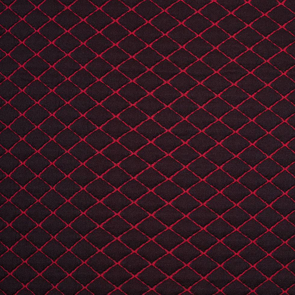Black/Merlot Two Tone Polyester Quilt