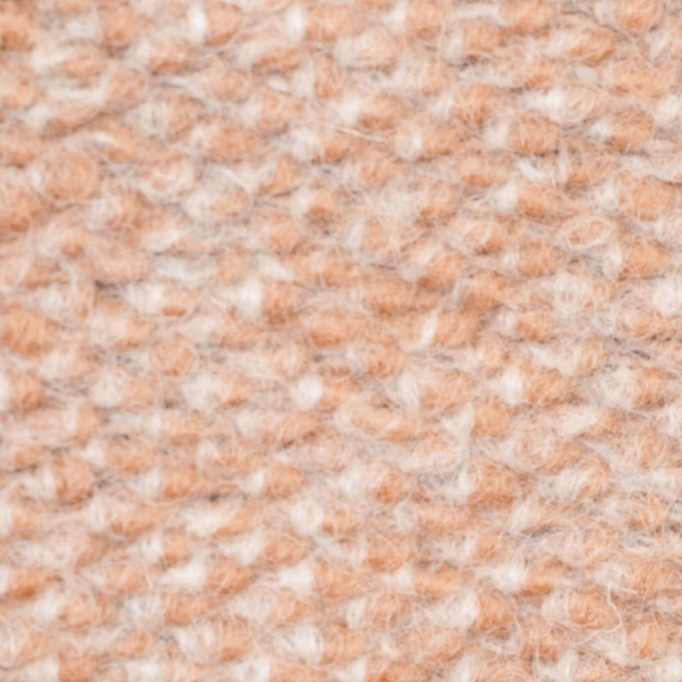 Italian Cafe Beige Chunky Wool Knit Detail