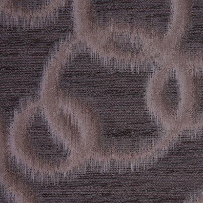 Mocha Geometric Ikat Bubbles Polyester Woven
