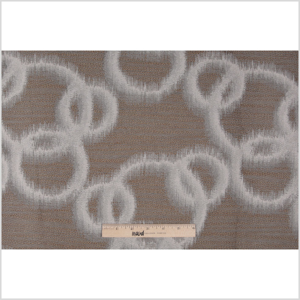 Antique Geometric Ikat Bubbles Polyester Woven - Full