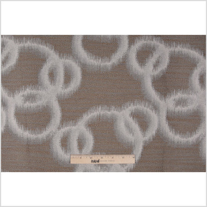 Antique Geometric Ikat Bubbles Polyester Woven - Full