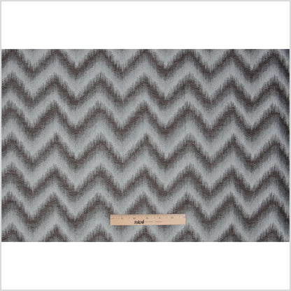 Blue Zig-Zag Geometric Polyester Woven Full