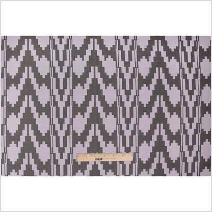 Lilac Geometric Polyester Brocade - Full