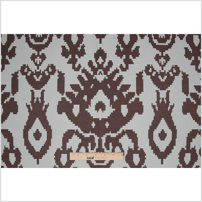 Mint Geometric Polyester Brocade Full