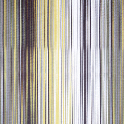 Yellow Striped Upholstery Velvet Detail